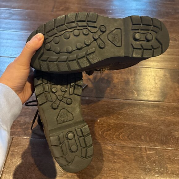 Timberland 6 inch Premium P & G Junior Boot #90934 Size 5 Brown Suede - Picture 9 of 9